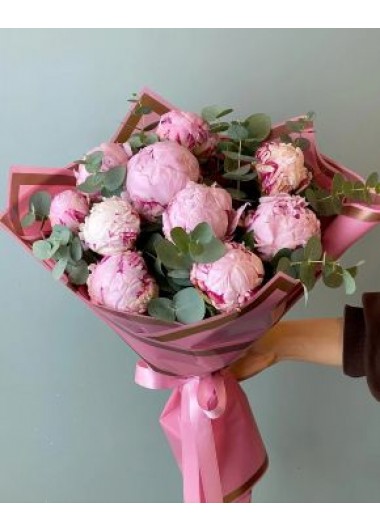 ithal PEONİES  şakayık   11 ADET  PEMBE 